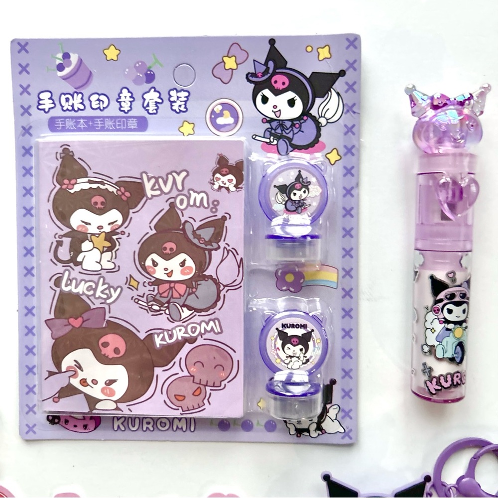 💜(KUR321) Kuromi 12-Piece Stationery Fun Bundle! - Picture 12 of 13